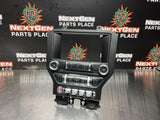 2018 FORD MUSTANG GT SHAKER 8” TOUCH RADIO FACE/CLIMATE CONTROL BEZEL OEM #860