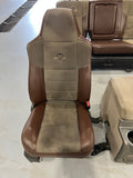 2009 F250 CABELAS  EDITION CREW CAB SEATS/FULL INTERIOR OEM #3848