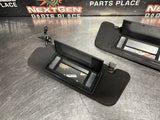 08-09 PONTIAC G8 SUN VISORS SET LH RH DRIVER PASSENGER OEM #1036