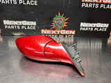 2006 PONTIAC GTO LH DRIVER SIDE MIRROR SPICE RED OEM #1293