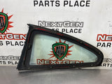 04-06 PONTIAC GTO RH PASSENGER SIDE QUARTER PANEL WINDOW OEM #3799