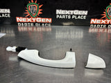 2016 FORD MUSTANG GT LH EXTERIOR DOOR HANDLE WHITE OEM #1112