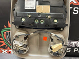2008 DODGE RAM CUMMINS OVERHEAD CONSOLE DOME LIGHT TEMP DISPLAY 56046109AA #1058