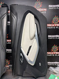 2021 CAMARO SS LH RH DOOR PANELS DOOR CARDS CERAMIC WHITE AND BLACK OEM #1556