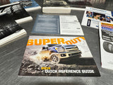 2014 FORD F350 SUPERDUTY OWNERS MANUAL WITH BOOKS OEM #872