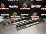 2011 FORD MUSTANG GT LH AND RH ILLUMINATED DOOR SILL TRIM SET OEM #996