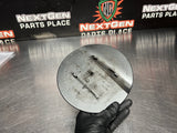 2015 FORD MUSTANG GT FUEL DOOR GAS LID TANK COVER MAGNETIC GRAY METALLIC OEM 950