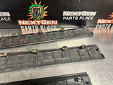 2009 FORD F350 CREW CAB DOOR SILL PLATES OEM #985