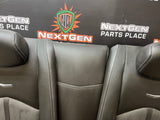 12-15 CADILLAC CTS-V COUPE REAR BLACK LEATHER/ SUEDE SEATS OEM #1233