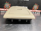 2009 FORD F350 ROOF OVERHEAD STORAGE CONSOLE TAN 1164017 OEM #985