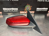 2014 FORD MUSTANG GT RH PASSENGER SIDE HEATED VIEW RED MIRROR OEM #1290