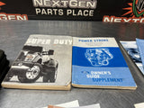 2008 FORD F350 SUPERDUTY OWNERS MANUAL BOOKS OEM #1182