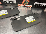 2013 FORD MUSTANG GT SUN VISORS OEM #1176