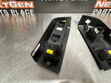 2009 FORD F350 6.4 LH AND RH FRONT AND REAR DOOR WINDOW SWITCH SET WOOD OEM #700
