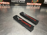 05-13 C6 CORVETTE AFTERMARKET SEAT BELT PAD COVERS #1038
