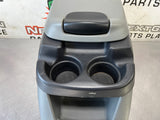 2006 FORD F250 F350 FLOOR CENTER CONSOLE/ CUP HOLDER FLINT GRAY OEM #603