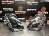 2014 MUSTANG GT RAXIOM LED HALO PROJECTOR HEADLIGHTS SMOKED LENS #783