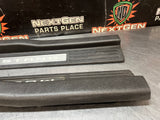 2013 FORD MUSTANG GT LH AND RH ILLUMINATED DOOR SILL TRIM SET OEM #1588