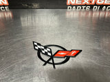 97-04 C5 CORVETTE FRONT BUMPER EMBLEM OEM#797