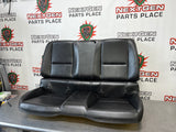 2010-2014 CAMARO SS COUPE REAR BACK SEATS BLACK LEATHER OEM #535