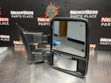 2014 FORD F350 RH PASSENGER SIDE POWER FOLD TELESCOPIC HEATED MIRROR OEM #956