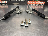 2013 FORD MUSTANG GT RH AND LH HOOD HINGES BLACK OEM #1271