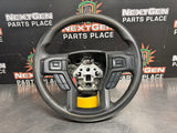 2019 FORD F250 6.7 DIESEL DRIVER STEERING WHEEL OEM #1308