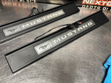 2019 FORD MUSTANG GT LH AND RH ILLUMINATED DOOR SILL TRIM SET OEM #1643