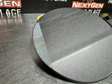 2013 FORD MUSTANG GT FUEL DOOR GAS LID TANK COVER MAGNETIC METALLIC GRAY OEM 990