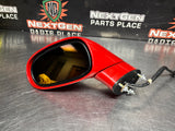 2007 C6 CORVETTE DRIVER LH SIDE MIRROR VICTORY RED OEM #1255