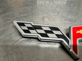 2006 C6 CORVETTE OEM FRONT BUMPER EMBLEM #1194