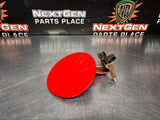 10-14 FORD MUSTANG GT FUEL DOOR GAS LID TANK COVER RED OEM #1298