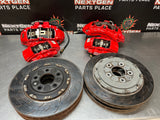 2017 C7 CORVETTE Z06 J56 FRONT AND REAR BREMBO BRAKE CALIPERS ROTORS OEM #1181