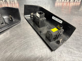 2010 F350 EXT CAB LH RH DRIVER AND PASSENGER FRONT WINDOW SWITCHES WOOD OEM #1044