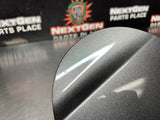 2015 FORD MUSTANG GT FUEL DOOR GAS LID TANK COVER MAGNETIC GRAY METALLIC OEM 950