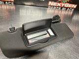 2013 FORD MUSTANG GT RH PASSENGER SUN VISOR OEM #990