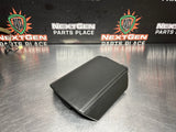 2010 CAMARO LEATHER CENTER CONSOLE LID W WHITE STITCH OEM #999
