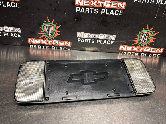 97-04 C5 CORVETTE REAR LICENSE PLATE HOLDER BACK UP REVERSE LIGHT OEM 16524094 #1159