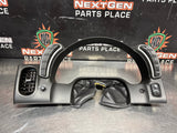 2007 CORVETTE C6 SPEEDOMETER CLUSTER BEZEL TRIM PANEL OEM #1520