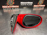 2004 PONTIAC GTO LH DRIVER SIDE MIRROR TORRID RED OEM #1043