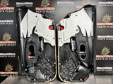 97-04 C5 CORVETTE DOOR PANELS BLCK and OAK OEM #1368