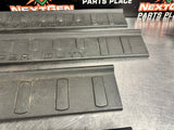2009 FORD F350 CREW CAB DOOR SILL PLATES OEM #985