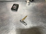 2013 C6 CORVETTE HATCH TRUNK RELEASE CABLE WITH BUTTON AND KEY OEM #1038