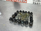 97-04 C5 CORVETTE 19MM LUG NUTS SET WITH COVERS SET OF 20 OEM #359