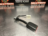 10-14 MUSTANG GT RH PASSENGER SIDE SEAT BELT BUCKLE RECEIVER OEM #847