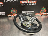 2018 FORD MUSTANG GT AUTO STEERING WHEEL W PADDLE SHIFTERS OEM #860