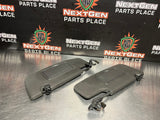 2013 FORD MUSTANG GT SUN VISORS OEM #1009
