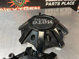 MOTO METAL GLOSS BLACK CENTER CAPS #3989
