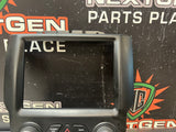 2013 DODGE RAM 2500 6.7 CUMMINS AC CLIMATE CONTROL RADIO BEZEL 1UJ96DX9AE #1234