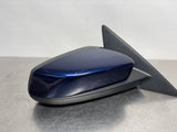 10-14 FORD MUSTANG GT RH PASSENGER SIDE VIEW MIRROR KONA BLUE OEM #1494